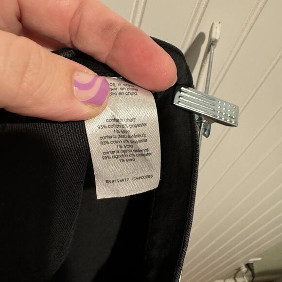We Wore What Black Denim Straight Leg Jeans Size 27 - Picture 6 of 6